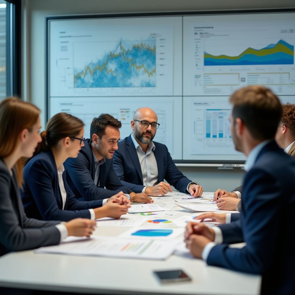 Equipo de FinanzARG en reunión estratégica